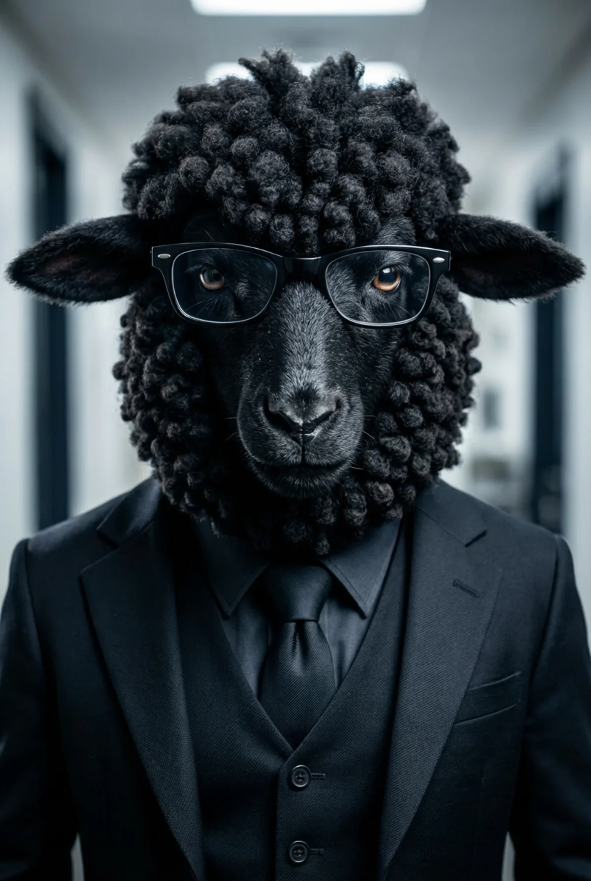 The Black Sheep — StepStone University mascot